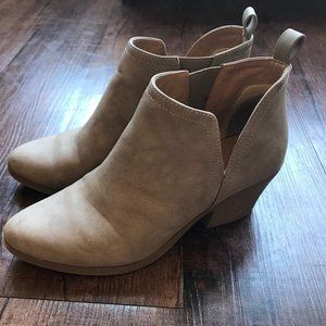 Tan Booties (Size 8)